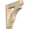 Ekena Millwork Balboa Rough Sawn Arts and Crafts Outlooker, Douglas Fir, 6"W x 24"D x 24"H OUT06X24X24BOA03RDF - alternate 1